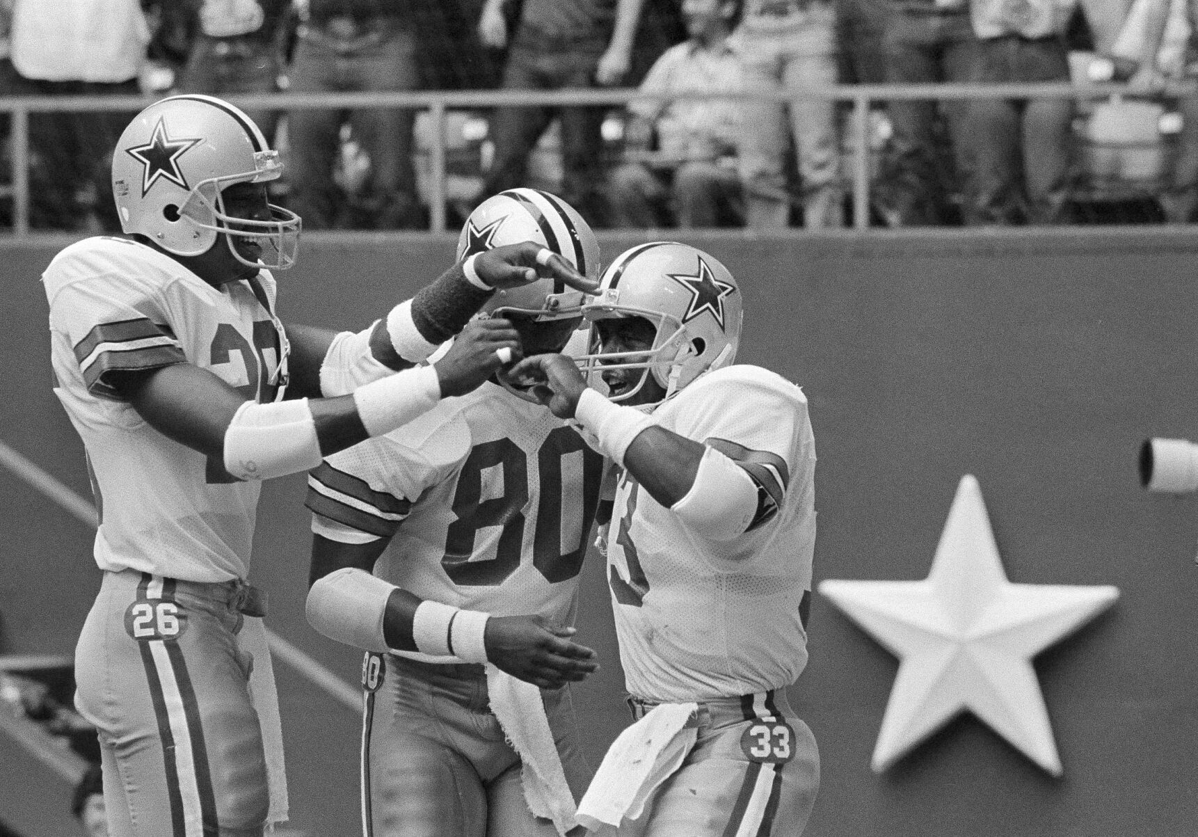 Tony Hill, Tony Dorsett